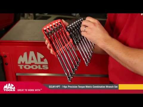 14-PC. Metric Combination Wrench Set - 12-PT.