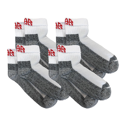 Mac Tools 4PK White Ankle Socks