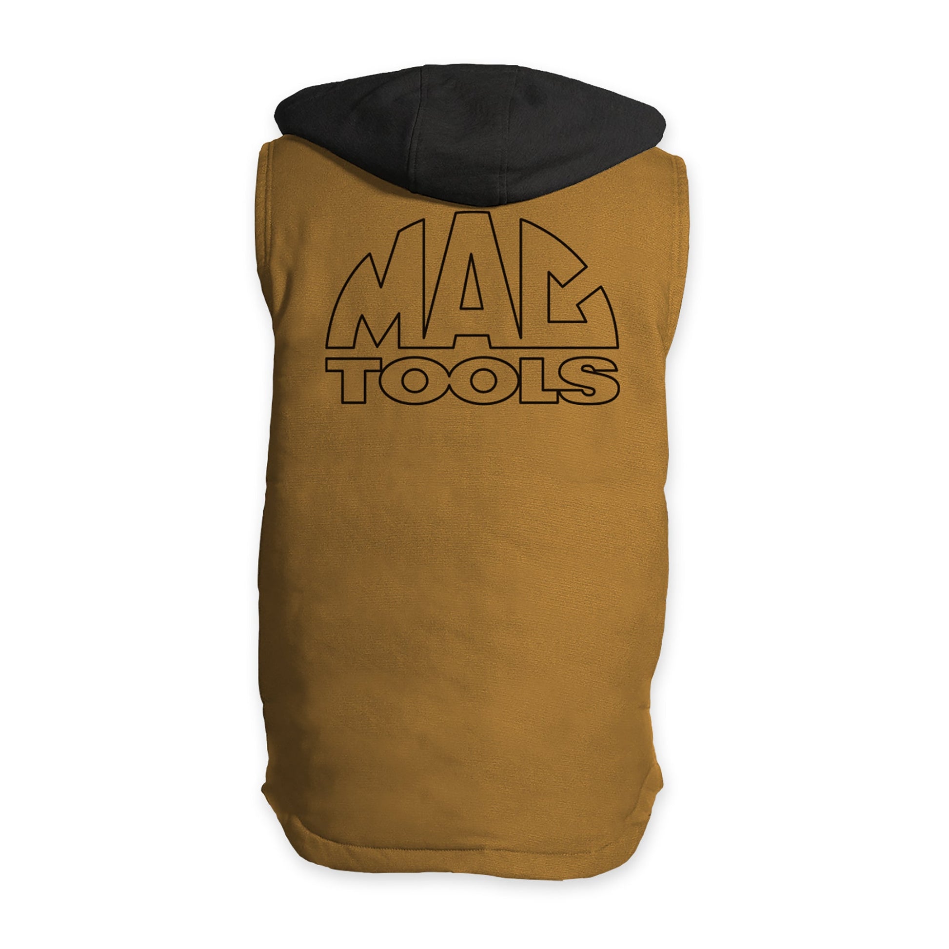 Hooded Vest w/ Embroidery